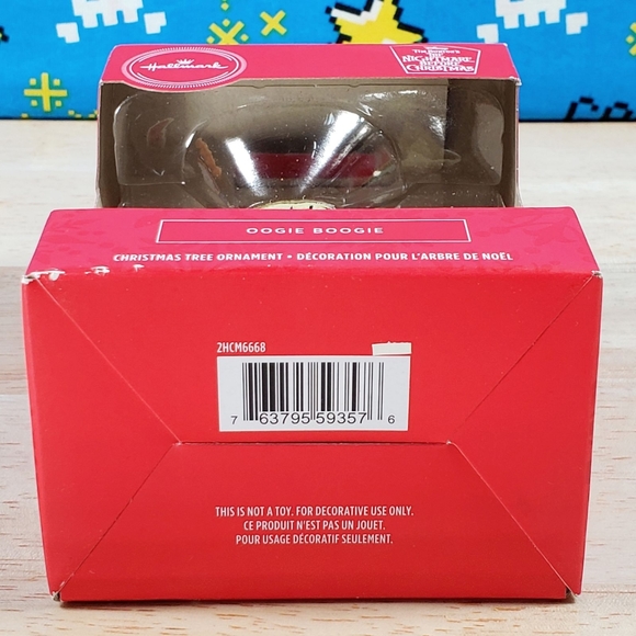 Disney Nightmare Before Christmas NBC Oogie Boogie Hallmark Christmas Ornament - Picture 7 of 9
